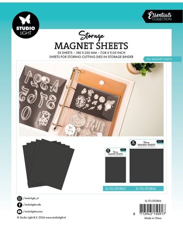 Studio Light Essentials Storage Magnet Sheets A5 (SL-TO-STOR06)