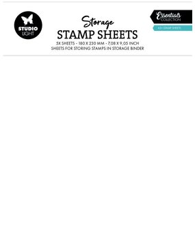Studio Light Essentials Storage Stamp Sheets A5 (SL-TO-STOR08) Studio Light Essentials Storage Stamp Sheets A5 (SL-TO-STOR08)