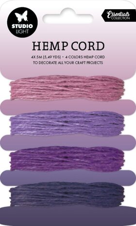Studio Light Essentials Shades Of Purple Hemp Cord (SL-ES-RIB16) Studio Light Essentials Shades Of Purple Hemp Cord (SL-ES-RIB16)