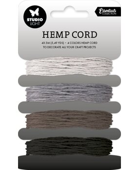 Studio Light Essentials Shades Of Grey Hemp Cord (SL-ES-RIB17) Studio Light Essentials Shades Of Grey Hemp Cord (SL-ES-RIB17)