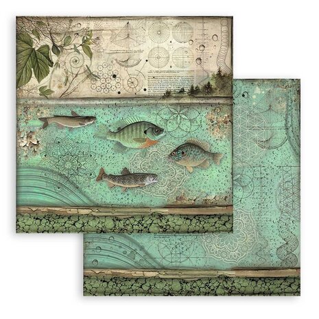 Stamperia Forest 12x12 Inch Paper Pack (SBBL63) Stamperia Forest 12x12 Inch Paper Pack (SBBL63)