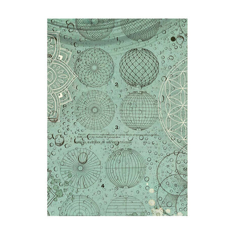 Stamperia Forest A6 Rice Paper Backgrounds (DFSAK6030)