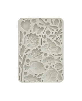 Stamperia Forest Silicon Mould A5 Fish and Dragonfly (KACMA540)*