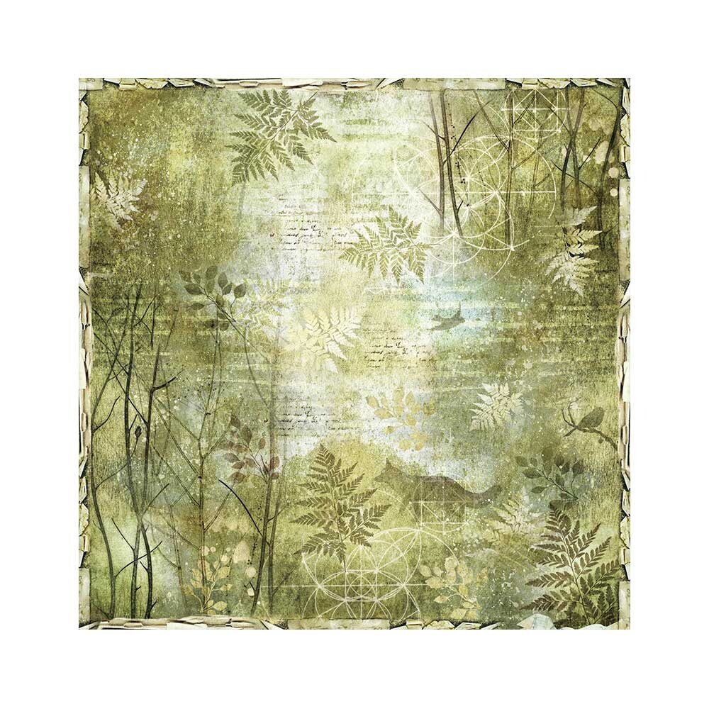 Stamperia Forest 12x12 Inch Fabric Sheets (SBPLT35) Stamperia Forest 12x12 Inch Fabric Sheets (SBPLT35)