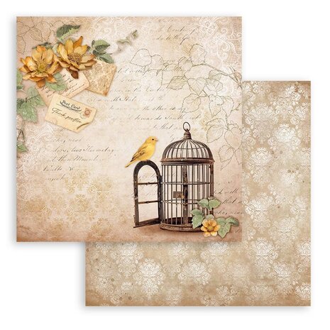 Stamperia Golden Harmony 8x8 Inch Paper Pack (SBBS114)