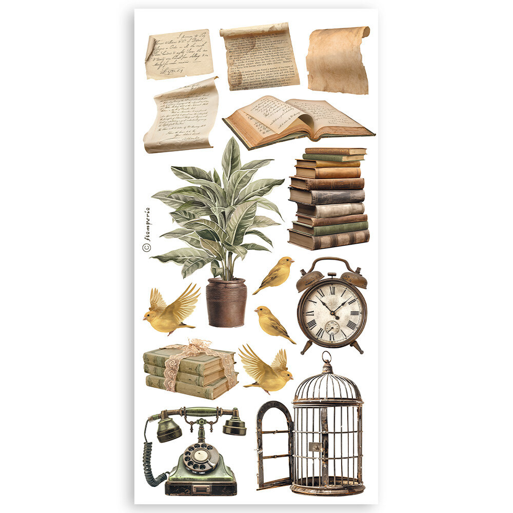 Stamperia Golden Harmony Paper Cut-outs (SBBCT01) Stamperia Golden Harmony Paper Cut-outs (SBBCT01)