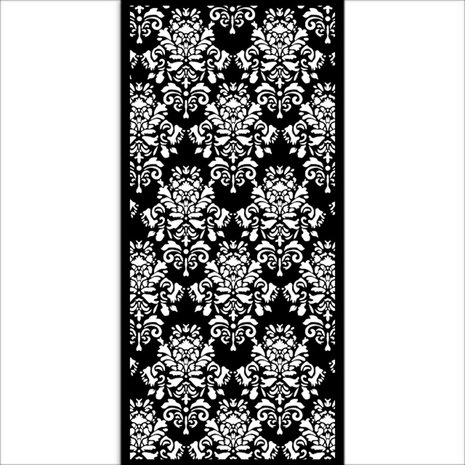 Stamperia Golden Harmony Thick Stencil 12x25cm Wallpaper (KSTDL103) Stamperia Golden Harmony Thick Stencil 12x25cm Wallpaper (KSTDL103)