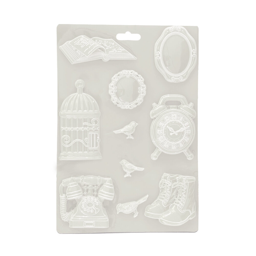 Stamperia Golden Harmony Soft Mould A4 Elements (K3PTA4581) Stamperia Golden Harmony Soft Mould A4 Elements (K3PTA4581)