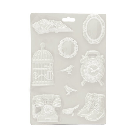 Stamperia Golden Harmony Soft Mould A4 Elements (K3PTA4581) Stamperia Golden Harmony Soft Mould A4 Elements (K3PTA4581)