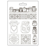 Stamperia Golden Harmony Soft Mould A5 Pots (K3PTA5665)*