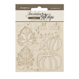 Stamperia Golden Harmony Decorative Chips Pumpkins (SCB236)
