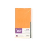 Crafter's Companion Card & Envelopes 6x6 Inch Pumpkin & Green (100pcs) (CC-PUMG-CBEN-6X6)