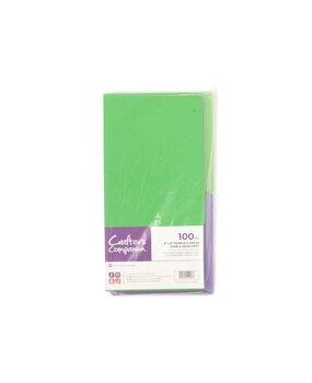 Crafter's Companion Card & Envelopes 6x6 Inch Purple & Green (100pcs) (CC-PGCBEN-6X6) Crafter's Companion Card & Envelopes 6x6 Inch Purple & Green (100pcs) (CC-PGCBEN-6X6)