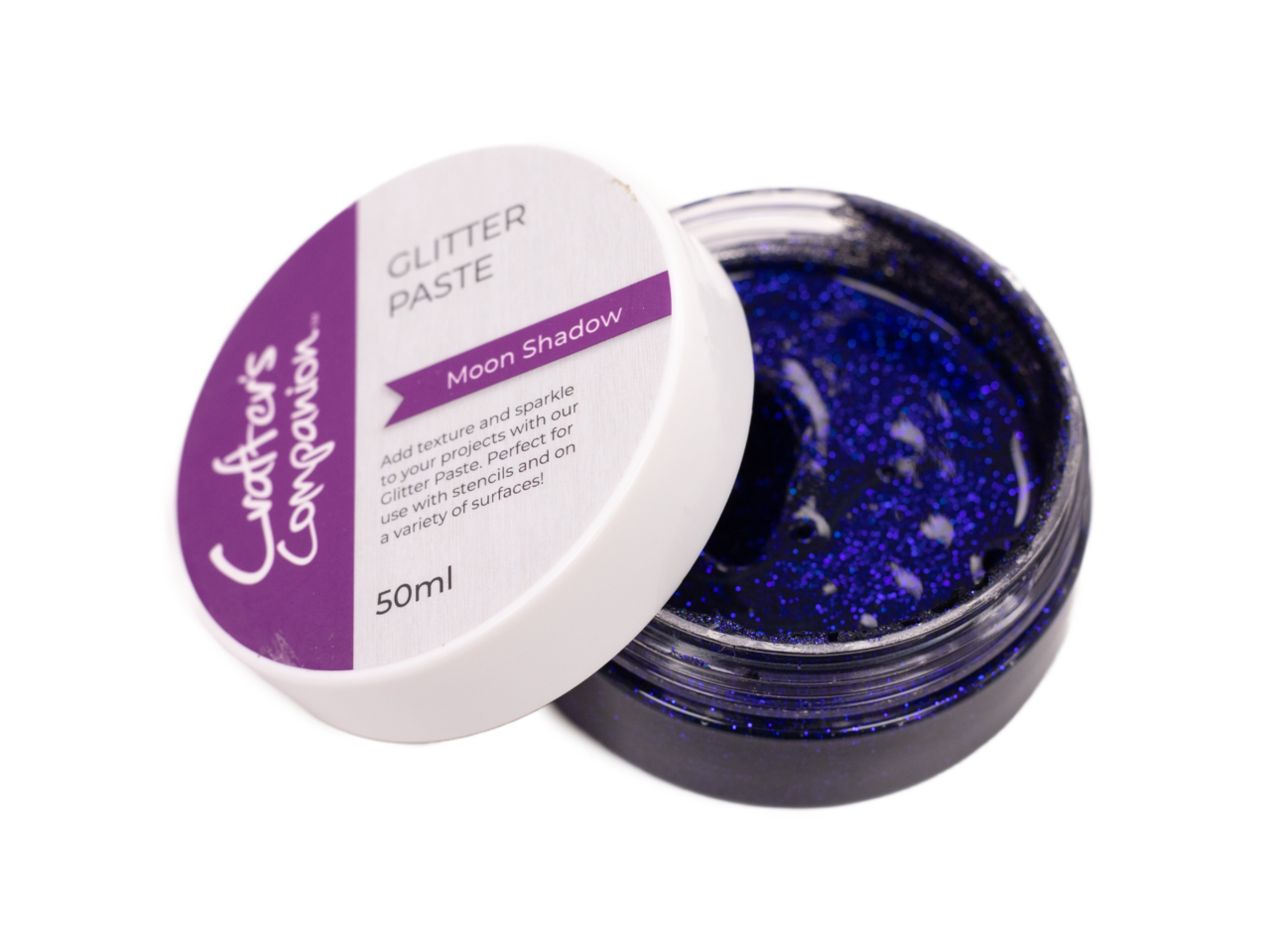 Crafter's Companion Glitter Paste Moon Shadow (CC-MME-GLIPA-MOSH) Crafter's Companion Glitter Paste Moon Shadow (CC-MME-GLIPA-MOSH)