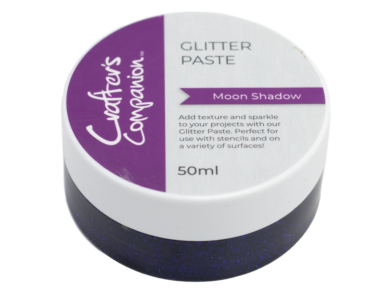 Crafter's Companion Glitter Paste Moon Shadow (CC-MME-GLIPA-MOSH) Crafter's Companion Glitter Paste Moon Shadow (CC-MME-GLIPA-MOSH)