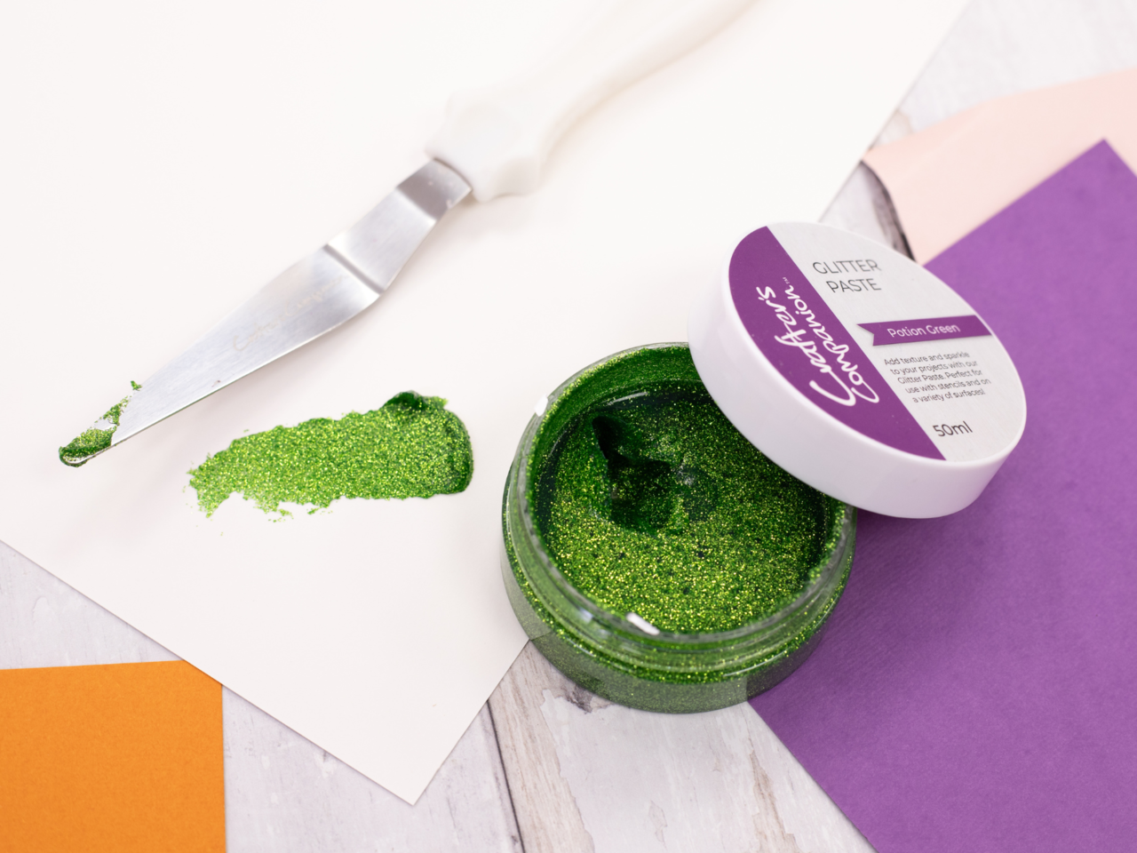 Crafter's Companion Glitter Paste Potion Green (CC-MME-GLIPA-POGR) Crafter's Companion Glitter Paste Potion Green (CC-MME-GLIPA-POGR)