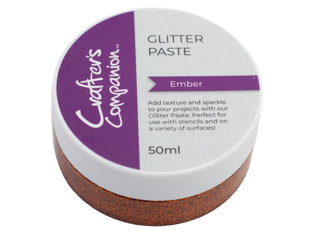 Crafter's Companion Glitter Paste Ember (CC-MME-GLIPA-EMBE) Crafter's Companion Glitter Paste Ember (CC-MME-GLIPA-EMBE)