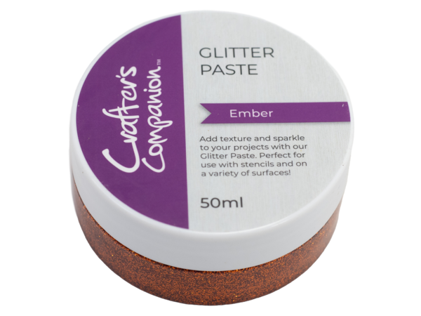 Crafter's Companion Glitter Paste Ember (CC-MME-GLIPA-EMBE) Crafter's Companion Glitter Paste Ember (CC-MME-GLIPA-EMBE)