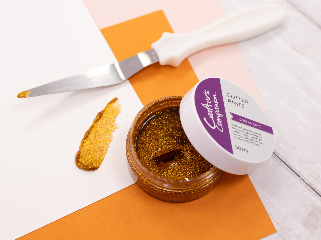 Crafter's Companion Glitter Paste Golden Leaf (CC-MME-GLIPA-GOLE) Crafter's Companion Glitter Paste Golden Leaf (CC-MME-GLIPA-GOLE)