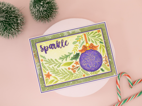 Crafter's Companion Festive Bauble 3D Embossing Folder (CC-3D-EF4-FEBA)