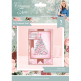 Crafter's Companion Christmas Rose 2D Embossing Folders O' Christmas Tree (S-CR-EF5-OCTR)