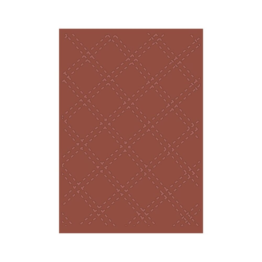 Crafter's Companion Thankful & Blessed 2D Embossing Folder Stitched Tartan (NG-TAB-2D-EF5-STTA) Crafter's Companion Thankful & Blessed 2D Embossing Folder Stitched Tartan (NG-TAB-2D-EF5-STTA)