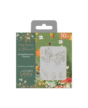Crafter's Companion Thankful & Blessed Metal Charms (NG-TAB-CHAR) Crafter's Companion Thankful & Blessed Metal Charms (NG-TAB-CHAR)