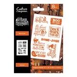 Crafter's Companion Vintage Halloween Clear Stamps Boo To You (VHAL-CA-ST-BOO)