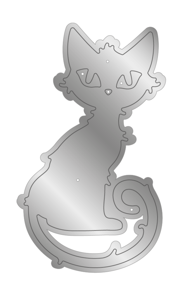 Crafter's Companion Vintage Halloween Dies Cat (VHAL-MD-CAT) Crafter's Companion Vintage Halloween Dies Cat (VHAL-MD-CAT)
