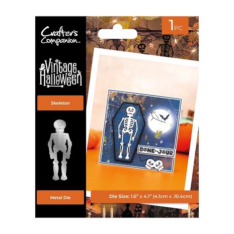 Crafter's Companion Vintage Halloween Dies Skeleton (VHAL-MD-SKEL) Crafter's Companion Vintage Halloween Dies Skeleton (VHAL-MD-SKEL)
