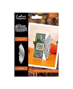 Crafter's Companion Vintage Halloween Dies Swirling Web (VHAL-MD-SWEB) Crafter's Companion Vintage Halloween Dies Swirling Web (VHAL-MD-SWEB)