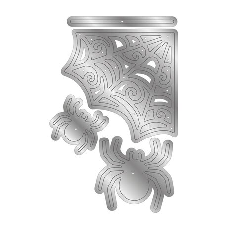 Crafter's Companion Vintage Halloween Dies Corner Web and Spiders (VHAL-MD-WSPI) Crafter's Companion Vintage Halloween Dies Corner Web and Spiders (VHAL-MD-WSPI)