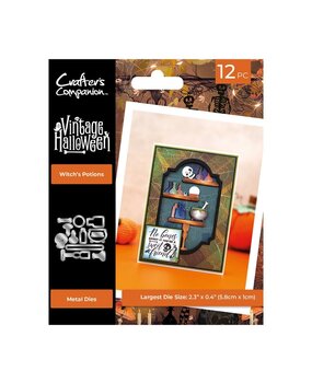 Crafter's Companion Vintage Halloween Dies Witches Potions (VHAL-MD-WPOT) Crafter's Companion Vintage Halloween Dies Witches Potions (VHAL-MD-WPOT)