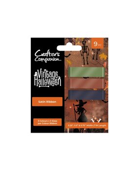 Crafter's Companion Vintage Halloween Satin Ribbon (VHAL-SAT-RIB) Crafter's Companion Vintage Halloween Satin Ribbon (VHAL-SAT-RIB)