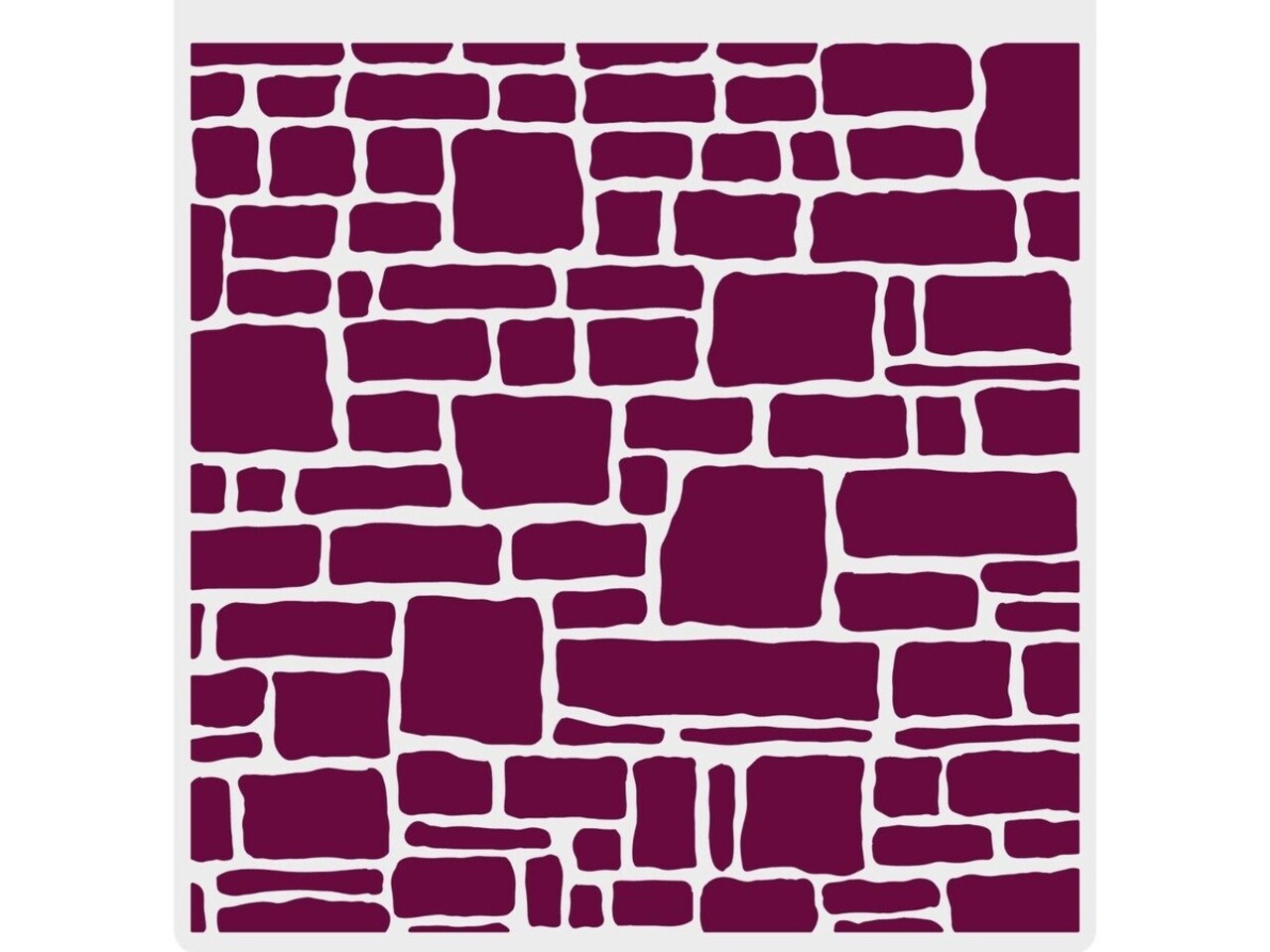 Sheena Through the Window 2D Embossing Folder Stone Wall (SD-TW-EF6-STWA)
