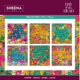 Sheena Day of the Dead 8x8 Inch Vellum Pad (SD-DOD-VELPAD8)