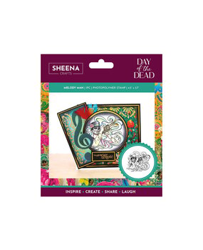Sheena Day of the Dead Clear Stamp Melody Man (SD-DOD-STP-MEMA)