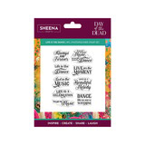 Sheena Day of the Dead Clear Stamp Life is the Dance (SD-DOD-STP-LITD)