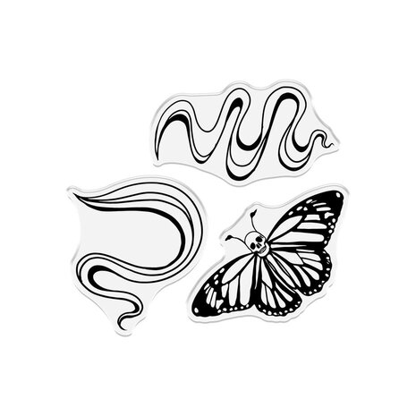 Sheena Day of the Dead Stamp & Die Butterfly Melody (SD-DOD-STD-BUME) Sheena Day of the Dead Stamp & Die Butterfly Melody (SD-DOD-STD-BUME)