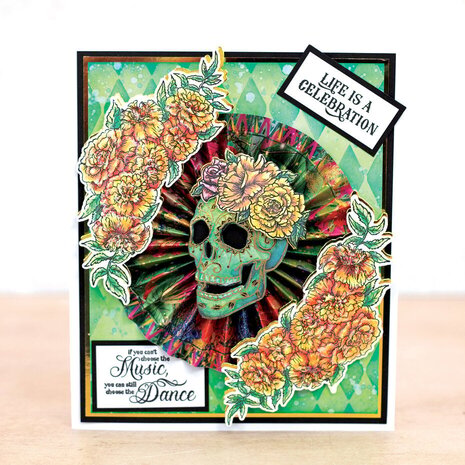 Sheena Day of the Dead Stamp & Die Sugar Skull Embellish (SD-DOD-STD-SSE) Sheena Day of the Dead Stamp & Die Sugar Skull Embellish (SD-DOD-STD-SSE)