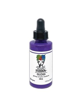 Dina Wakley MEdia Gloss Dropper Iris (MDO86956) Dina Wakley MEdia Gloss Dropper Iris (MDO86956)