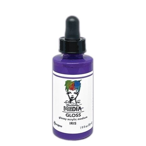 Dina Wakley MEdia Gloss Dropper Iris (MDO86956) Dina Wakley MEdia Gloss Dropper Iris (MDO86956)