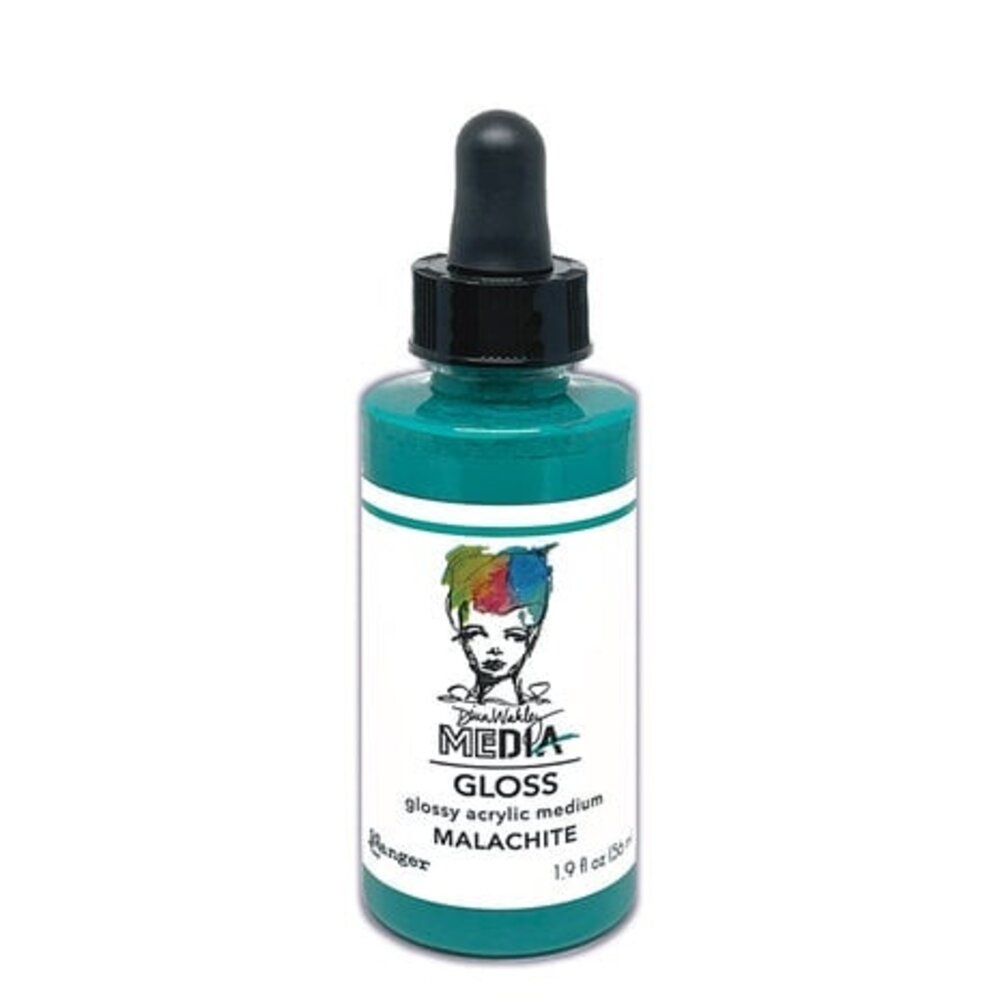 Dina Wakley MEdia Gloss Dropper Malachite (MDO86963) Dina Wakley MEdia Gloss Dropper Malachite (MDO86963)