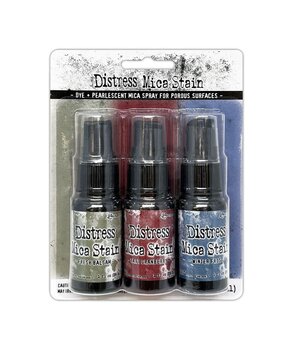 Ranger Distress Mica Stains Holiday Set 3 (TSCK81159) Ranger Distress Mica Stains Holiday Set 3 (TSCK81159)