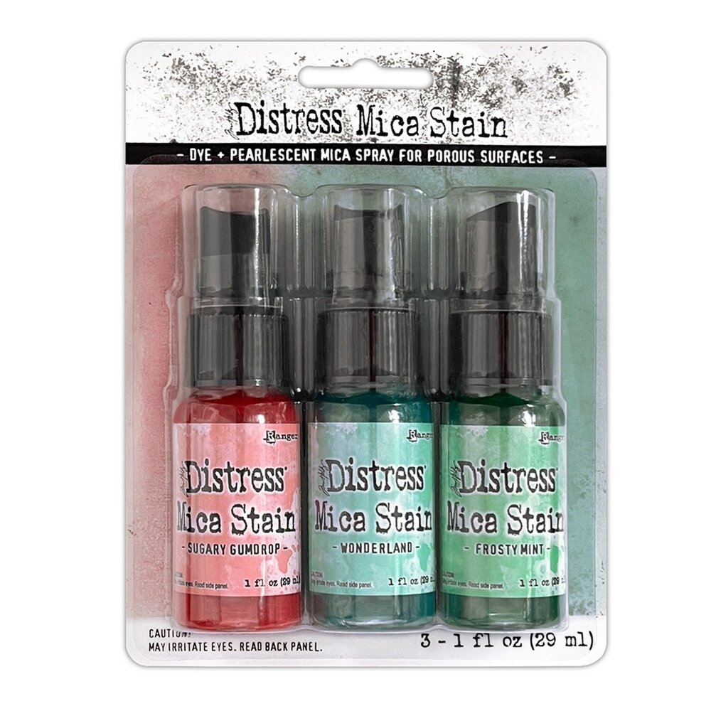 Ranger Distress Mica Stains Holiday Set 6 (TSCK84372) Ranger Distress Mica Stains Holiday Set 6 (TSCK84372)