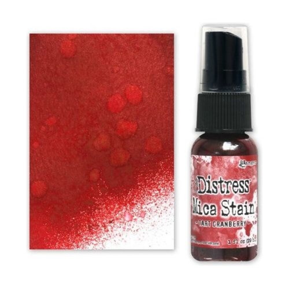 Ranger Tim Holtz Distress Mica Stains Holiday Tart Cranberry (TSH87427) Ranger Tim Holtz Distress Mica Stains Holiday Tart Cranberry (TSH87427)