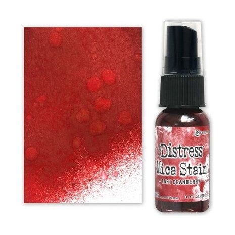 Ranger Tim Holtz Distress Mica Stains Holiday Tart Cranberry (TSH87427) Ranger Tim Holtz Distress Mica Stains Holiday Tart Cranberry (TSH87427)