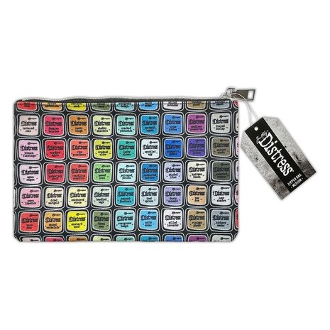 Ranger Tim Holtz Distress 20th Anniversary Zipper Bag Medium (TDA85836) Ranger Tim Holtz Distress 20th Anniversary Zipper Bag Medium (TDA85836)