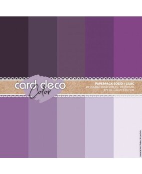 Card Deco Color Paperpack A4 Solid Lilac (CDCPPA411003) Card Deco Color Paperpack A4 Solid Lilac (CDCPPA411003)
