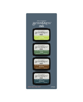 Spellbinders BetterPress Mini Ink Pad Set Woodlands (BPI-024) Spellbinders BetterPress Mini Ink Pad Set Woodlands (BPI-024)